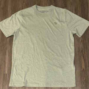 Abercrombie & Fitch Youth Heather Sage Crew Neck T-Shirt